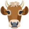 Cow Face emoji on Facebook